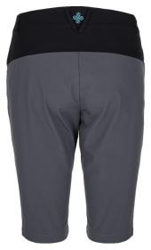 Kilpi SYLANE-W tmavě šedé dámské kraťasy POUZE 44 (VÝPRODEJ)