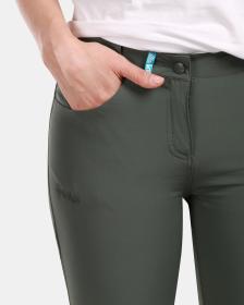 KILPI SYLANE-W Tmavě zelené dámské šortky