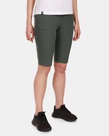 KILPI SYLANE-W Tmavě zelené dámské šortky