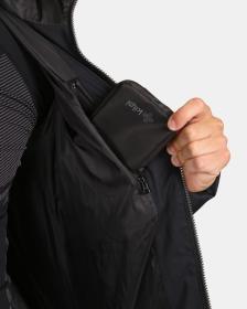 KILPI TASHA-M Černá pánská zateplená bunda