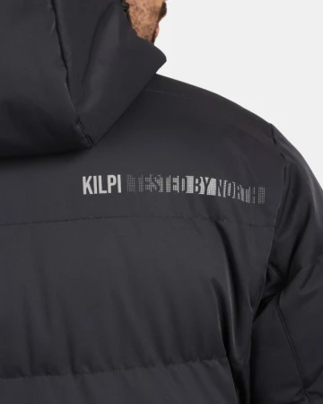 KILPI TASHA-M Černá pánská zateplená bunda