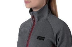 KILPI TAUER-W Tmavě šedá dámská outdoorová mikina