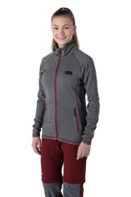 KILPI TAUER-W Tmavě šedá dámská outdoorová mikina