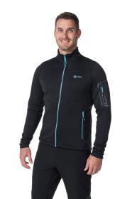 KILPI TEAM FEECE-M černá pánská funkční mikina
