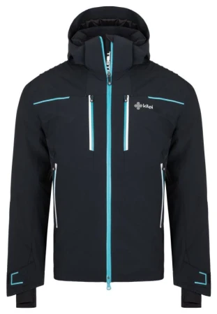 KILPI TEAM JACKET-M Černá pánská lyžařská bunda KILPI TEAM JACKET-M Černá pánská lyžařská bunda