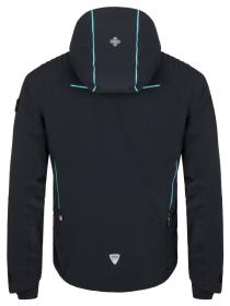 KILPI TEAM JACKET-M Čierna pánska lyžiarska bunda