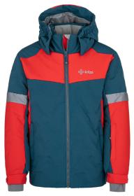 Kilpi TEDDY-JB červená chlapčenská lyžiarska bunda Kilpi TEDDY-JB červená chlapčenská lyžiarska bunda