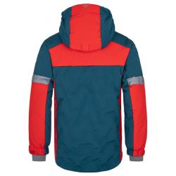 Kilpi TEDDY-JB červená chlapecká lyžařská bunda