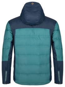 KILPI TEDDY-M Tmavě zelená pánská lyžařská bunda