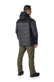 KILPI TEDDY-M Tmavě zelená pánská lyžařská bunda