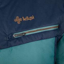 KILPI TEDDY-M Tmavě zelená pánská lyžařská bunda