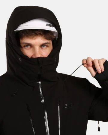 KILPI TEEN-M Černá pánská lyžařská bunda