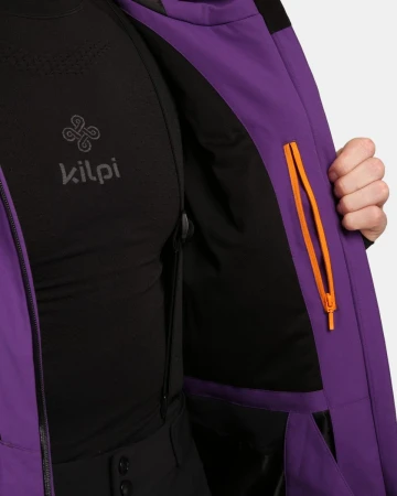 KILPI TEEN-M Fialová pánská lyžařská bunda