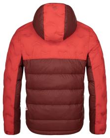 KILPI TEVERY-M Červená pánská zateplená bunda