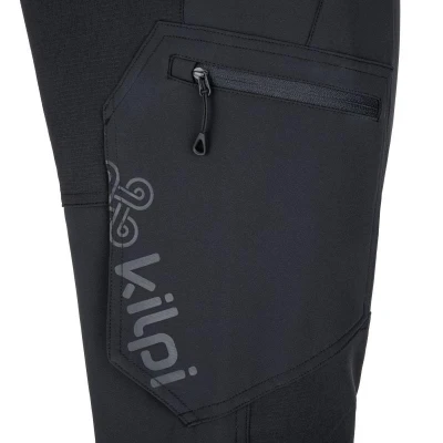 KILPI TIDE-M Hnědé pánské outdoorové kalhoty