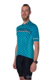 Kilpi TINO-M tyrkysový pánský cyklistický dres