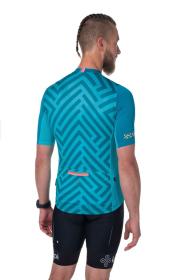 Kilpi TINO-M tyrkysový pánský cyklistický dres