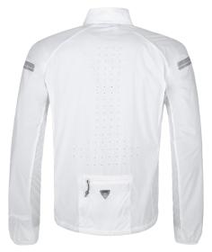 Kilpi TIRANO-M bílá pánská běžecká bunda
