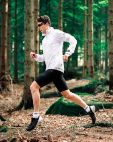 Kilpi TIRANO-M bílá pánská běžecká bunda