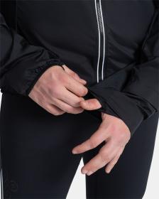 KILPI TIRANO-M Černá pánská běžecká bunda