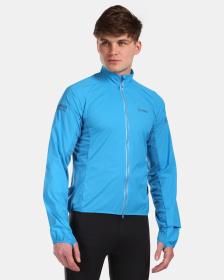 KILPI TIRANO-M Modrá pánská běžecká bunda KILPI TIRANO-M Modrá pánská běžecká bunda