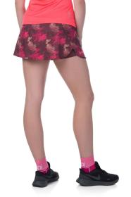 Kilpi TITICACA-W tmavo červená dámska sukňa