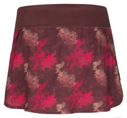 Kilpi TITICACA-W tmavo červená dámska sukňa