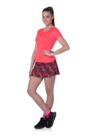 Kilpi TITICACA-W tmavě červená dámská sukně POUZE 40 (VÝPRODEJ)