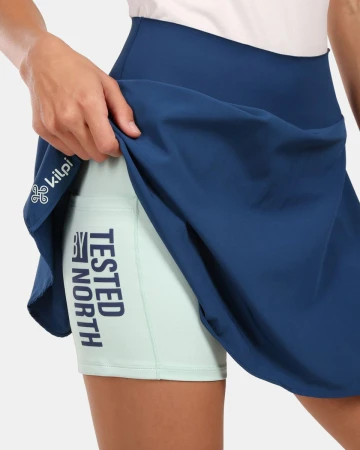 KILPI TITICACA-W Tmavě modrá dámská sportovní sukně