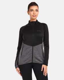 KILPI TOMMS-W Černá dámská funkční mikina KILPI TOMMS-W Černá dámská funkční mikina