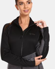 KILPI TOMMS-W Černá dámská funkční mikina