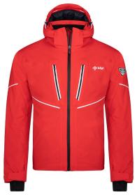 KILPI TONN-M červená pánská lyžařská bunda KILPI TONN-M červená pánská lyžařská bunda