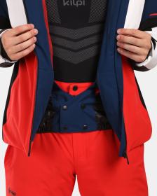 KILPI TONNSI-M Červená pánská lyžařská bunda