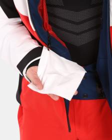 KILPI TONNSI-M Červená pánská lyžařská bunda