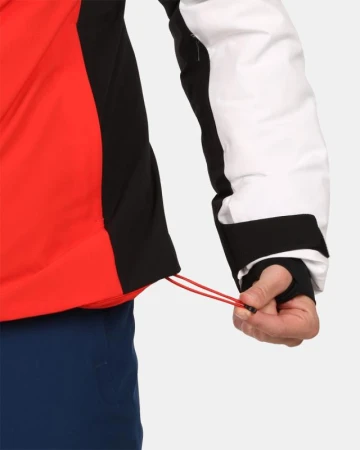 KILPI TONNSI-M Červená pánská lyžařská bunda