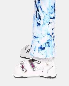 KILPI TORIEN-W Biele dámske softshellové lyžiarske nohavice