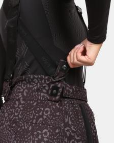 KILPI TORIEN-W Černé dámské softshellové lyžařské kalhoty