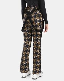 KILPI TORIEN-W Khaki dámske softshellové lyžiarske nohavice