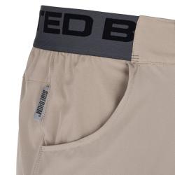 Kilpi TRACKEE-M béžové pánske cyklistické kraťasy