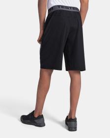 KILPI TRACKEE-M Čierne pánske cyklistické kraťasy