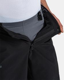 KILPI TRACKEE-M Čierne pánske cyklistické kraťasy