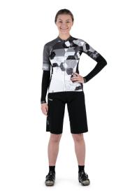 Kilpi TRACKEE-W čierne dámske cyklošortky