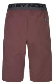 Kilpi TRACKEE-W tmavě červené dámské cyklistické kraťasy