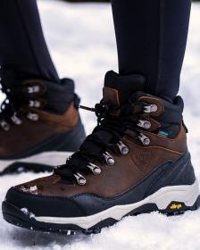 KILPI TRACKER HIGH WP-U Hnědá outdoorová vysoká obuv