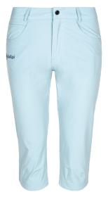 Kilpi TRENTA-W světle modré dámské 3/4 kalhoty