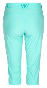 Kilpi TRENTA-W tyrkysové dámske 3/4 nohavice