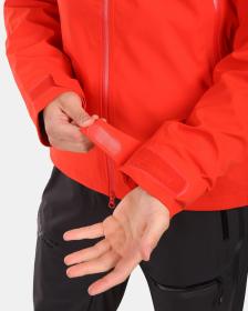 KILPI TRINITY-M Červená pánská hardshellová bunda