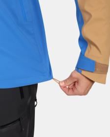 KILPI TRINITY-M Modrá pánská hardshellová bunda