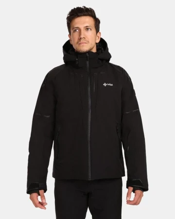 KILPI TURNAU-M Černá pánská lyžařská bunda POUZE 3XL (VÝPRODEJ)