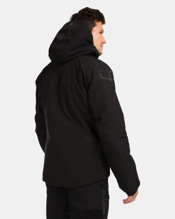 KILPI TURNAU-M Černá pánská lyžařská bunda POUZE 3XL (VÝPRODEJ)